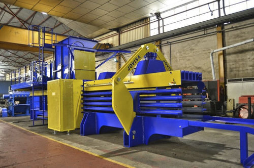 Ballenpresse für Müll - JS-2000 series - MHM UK LTD - horizontal / mit oberer Öffnung / automatisch