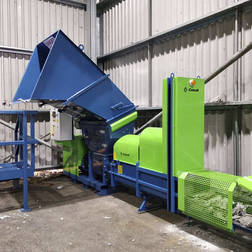 Müllpresse für Polystyrol - MHM 3000SC - MHM UK LTD - stationär / horizontal / mit oberer Öffnung