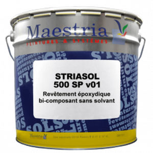 Abriebfeste Beschichtung - STRIASOL 500 SP V02 - PEINTURES MAESTRIA - Epoxid / Industrie / chemikalienbeständig