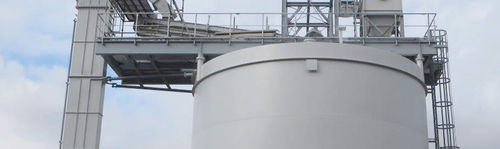 Silo für Schüttgut - BEUMER Group GmbH & Co.KG - zur Förderung
