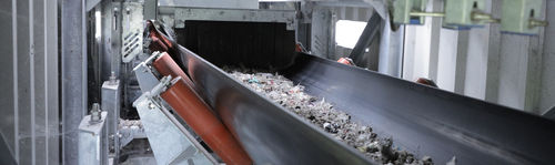 Fördersystem für Kunststoff - BEUMER Group GmbH & Co.KG - für Großbauteil / für Reifen / für Mineralien