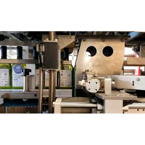 Kartonpacker für flache Weinflasche - HAMSON MACHINERY