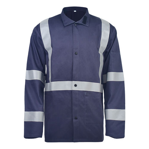 Arbeitsjacke - MS-329 - GUANGXI DAHUA MING SHUN PROTECTIVE PRODUCTS CO. ,LTD - flammbeständig / Stoff / Baumwolle