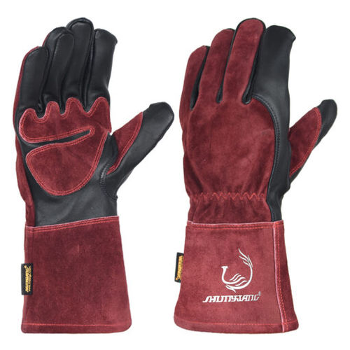 Schweißhandschuh - MS-832 - GUANGXI DAHUA MING SHUN PROTECTIVE PRODUCTS CO. ,LTD - Industrie / mechanischer Schutz / Kuhfell