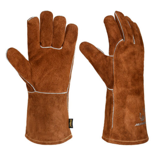 Schweißhandschuh - MS-726 - GUANGXI DAHUA MING SHUN PROTECTIVE PRODUCTS CO. ,LTD - Industrie / mechanischer Schutz / Leder