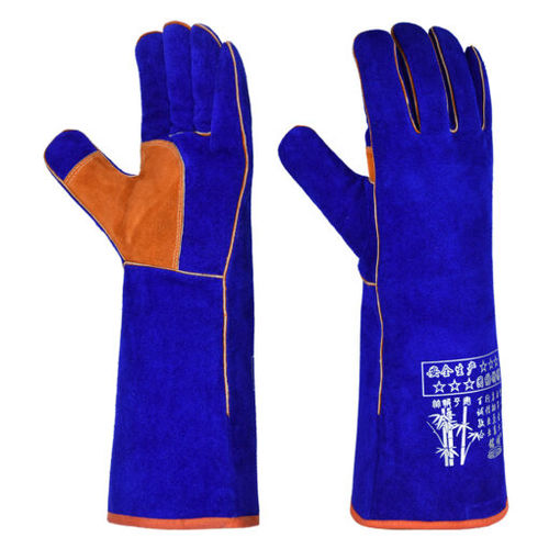 Schweißhandschuh - MS-717 - GUANGXI DAHUA MING SHUN PROTECTIVE PRODUCTS CO. ,LTD - Industrie / mechanischer Schutz / Leder