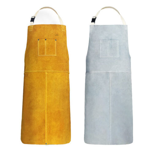 Arbeitsschürze - MS-352 - GUANGXI DAHUA MING SHUN PROTECTIVE PRODUCTS CO. ,LTD - Leder / Baumwolle / Kuhfell