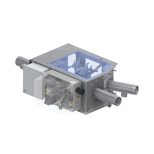 Rohrweiche für pneumatische Förderung - Air-Tec System srl - für Getreide / 3-Wege