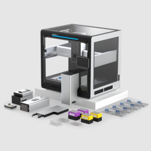 Labor-Flüssigkeitsbehandlungsstation - Flex NGS - OPENTRONS LABWORKS - NGS / 96 Kanäle / automatisiert