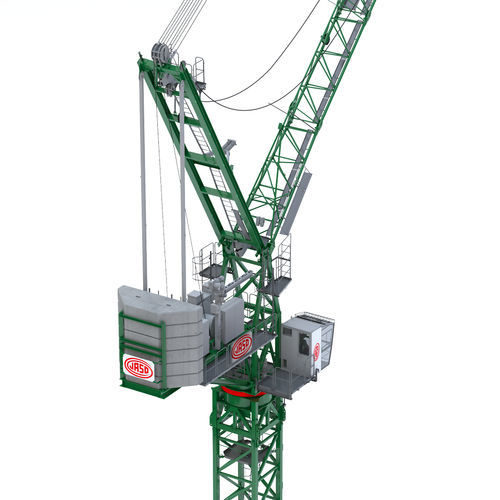 Spitzenausleger-Kran - J80PA - JASO GROUP - JASO TOWER CRANES & ELEVATION SYSTEMS - festinstalliert / für Gebäudefassaden / Transport
