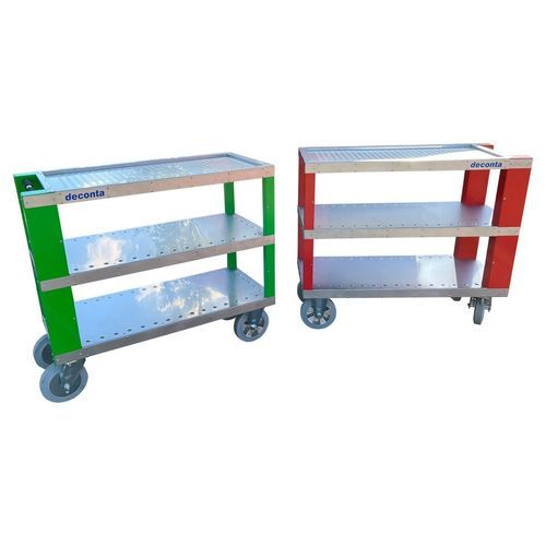 Lagerungswagen - deconta GmbH - Aluminium / 3 Ebenen / Zahnrad