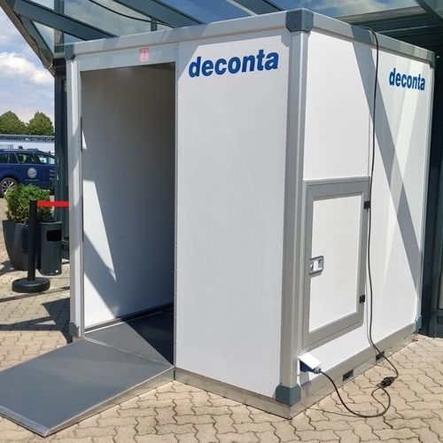 Tunnel-Dekontaminationsanlage - deconta GmbH - Sprüh / Nebel / für Objekte