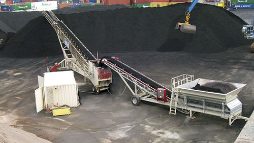 Schüttgutentlader - Telestack International Ltd - für Schiffe