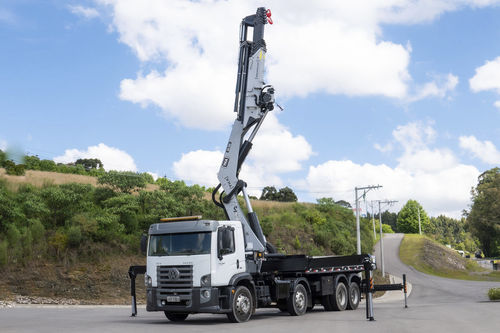 LKW-montierter Kran -  TKA 66.700C - TKA CRANES - Ausleger / hydraulisch