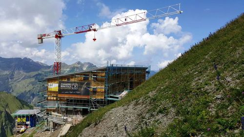 Turmkran - GHS 351 - F.B. F.lli Butti S.r.l. - festinstalliert / für Gebäudefassaden