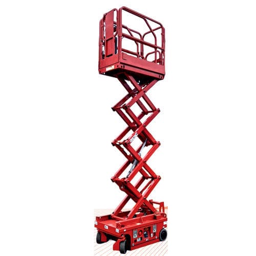 Scherenarbeitsbühne auf Rädern - S65-7EZ - Rothlehner Arbeitsbühnen GmbH - mit Eigenantrieb / vollelektrisch / Innen- und Außenbereich