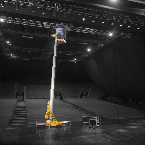 Hubmastbühne auf Rädern - Quick UP 8 - Rothlehner Arbeitsbühnen GmbH - elektrisch / für den Innenbereich / kompakt