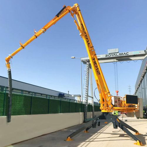 Stationärmaste für Betonverteilung / Spinne - HD12 - Royal Makine Sanayi Ticaret Limited Sirketi