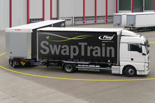 Transport-LKW - Fliegl Fahrzeugbau GmbH - mit Verbrennungsmotor / Diesel