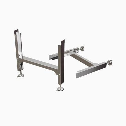 Halterung für Förderbänder - P-W series - Movexii - Edelstahl / modular / bodenstehend