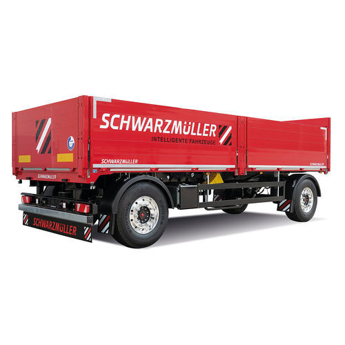 Plattformanhänger - Schwarzmüller Gruppe - Baustellen / für Zement / 2-Achsen