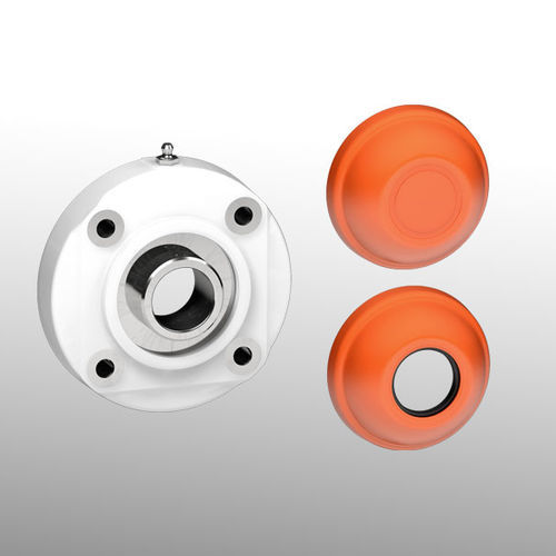 Polypropylengehäuselager - UCFC 207 - Tecom - aus PA / NBR / vernickeltes Messing