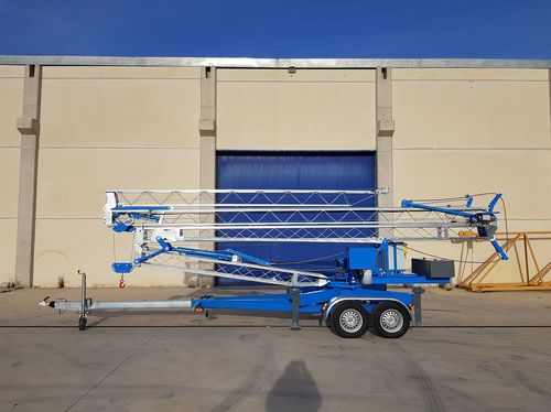 Schnellmontagekran - MiDi - MiDi CRANES by EURO CRANE - mobil / für Gebäudefassaden / für Wartungszwecke