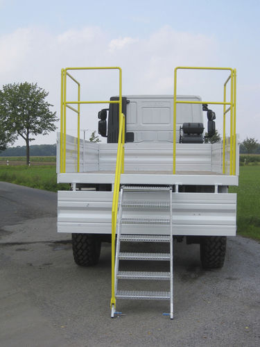 Fahrzeug / Sprengstoffladung und -transport - MITRA Europe - für Untertagebau / Diesel