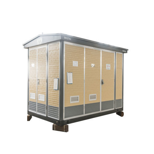Präfabriziertes Umspannwerk - YB&pound;-12/0.4-&pound; - Ximai Electric (Wuhan) Co.,Ltd - mobil / gasisoliert / für Verteiler
