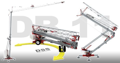 Mobiler Kran - DB 11 Dalbetta - GRU DALBE - Schnellmontage / für Wartungszwecke / elektrisch