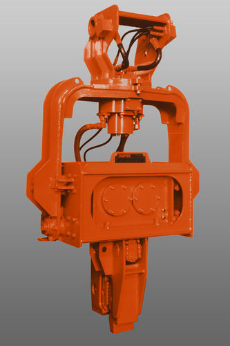 Hydraulische Pfahlramme - HP-4SX - NPK Europe Mfg.s.r.o. - für Spundwand / baggermontiert