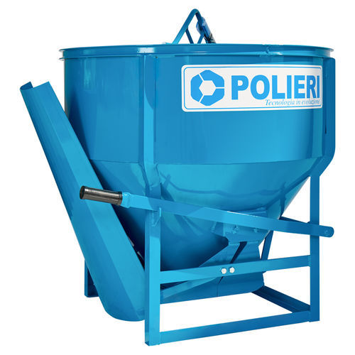 Konischer Betonkübel - 300 - Officine Polieri s.r.l. - Bodenablauf / mit zentralem Auslass