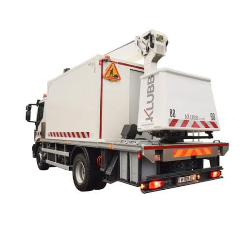 LKW-montierte Teleskoparbeitsbühne - Xtenso 4® - KLUBB - hydraulisch / Gas / Werkstatt