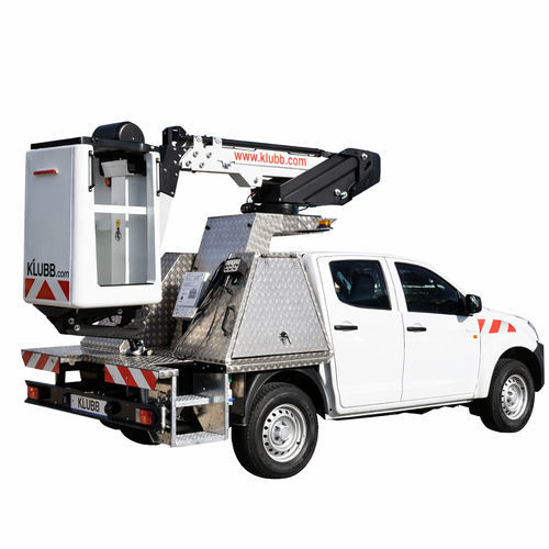 Mobile Teleskoparbeitsbühne - K20 D-MAX - KLUBB - auf Rädern / LKW-montiert / hydraulisch
