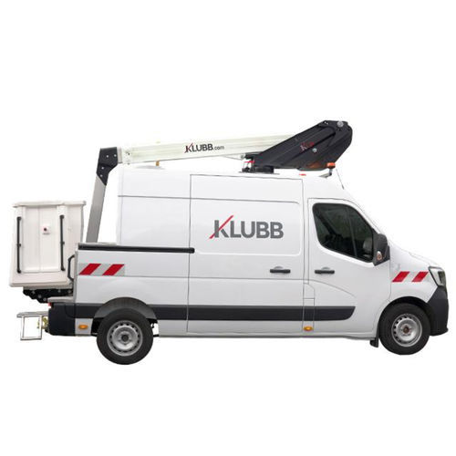Hubarbeitsbühne auf Transporter - KL26 - KLUBB - hydraulisch / für Baustelle / für Außenbereich