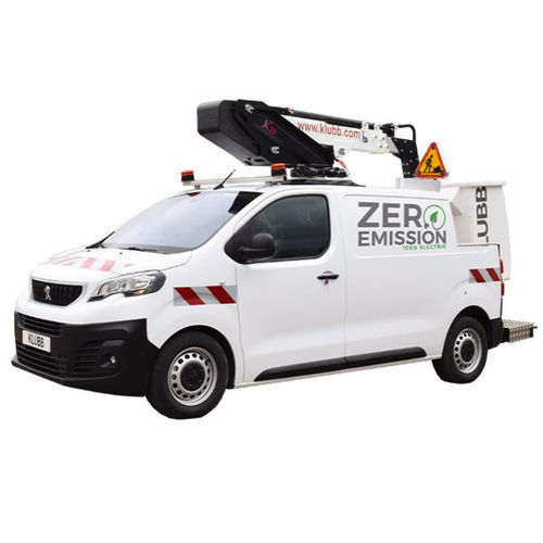 Mobile Teleskoparbeitsbühne - K20L - KLUBB - auf Transporter / elektrisch / batteriebetrieben