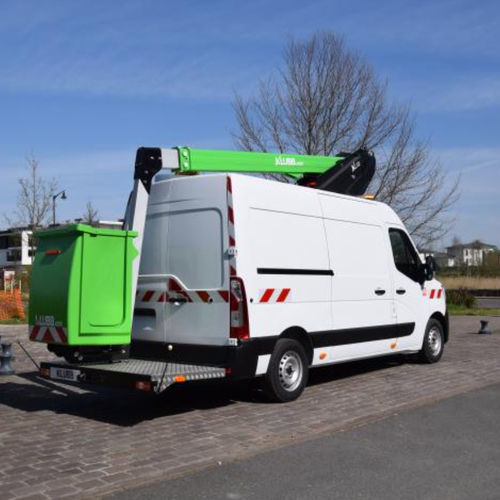 Mobile Teleskoparbeitsbühne - KL32 - KLUBB - auf Transporter / elektrisch / vollelektrisch
