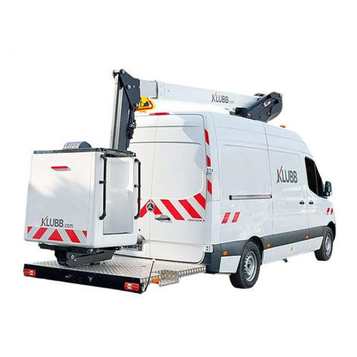 Teleskoparbeitsbühne auf Transporter - KL38P - KLUBB - Gas / für Mehrfachanwendung