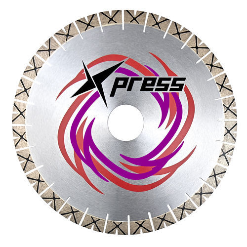 Diamantbeschichtetes Sägeblatt - Volcano Xpress XG - Diatop Sama Co. - Kreis / für Granit / feingezahnt