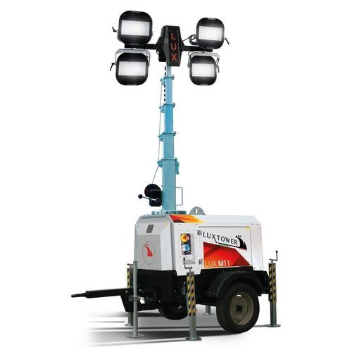 LED-Lichtmast - LUX M11 PLUS - LUXTOWER - Branch of M.E.TA. Srl - mit Verbrennungsmotor