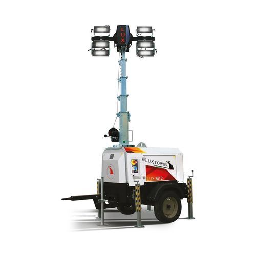 LED-Lichtmast - LUX M12 PLUS - LUXTOWER - Branch of M.E.TA. Srl - mit Verbrennungsmotor