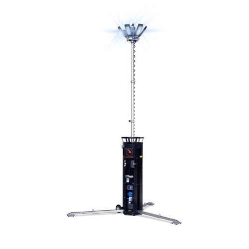 LED-Lichtmast - LUX S11 - LUXTOWER - Branch of M.E.TA. Srl - einphasig