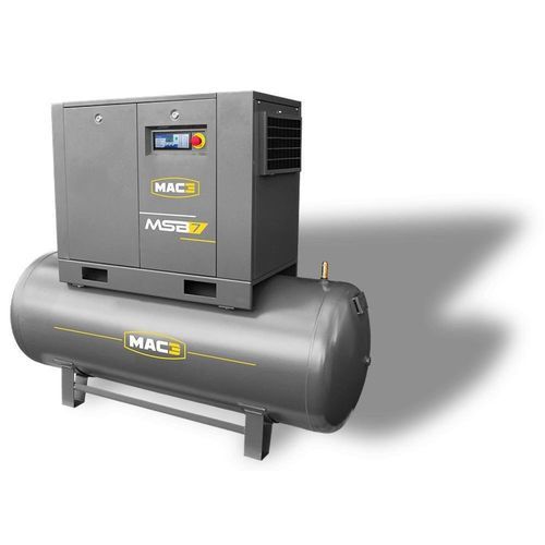 Schraubenkompressor - MSB series - MAC3 - Luft / elektrisch / stationär