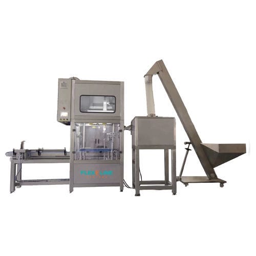 Automatische Schraubverschlussanlage - Flex Line - linear / für Flaschen / für die Lebensmittelindustrie