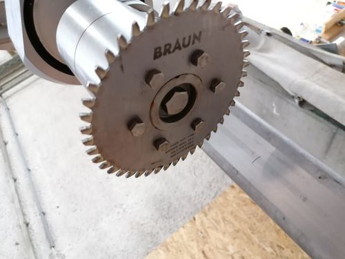 Edelstahl-Rohrschneider - BRAUN Rückbautechnologien GmbH - mit Innenverbindung