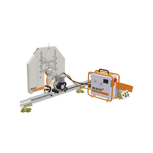 Kreissäge - Titan Light - BRAUN Rückbautechnologien GmbH - für Beton / kompakt / schwenkbar