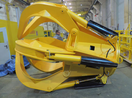 Mehrschalengreifer - Brunnhuber Krane GmbH - hydraulisch