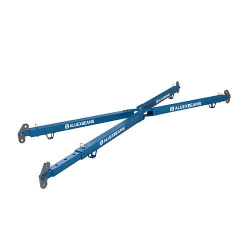 Kreuztraverse - Aluex 30 - Aluexbeams Oy Ab - für Industrieanwendungen / für schwere Lasten / verstellbar