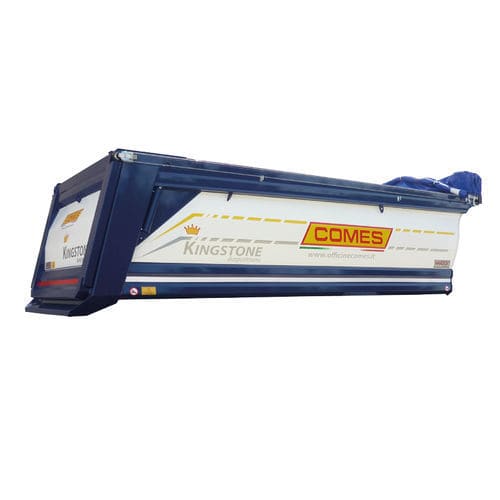 Stahl-Kippbehälter - Kingston 3.1 - COMES SAS - für Schüttgut / hydraulisch