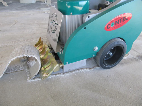 Schaber für Fußboden - BULL 2 - CONTEC GmbH - Metall